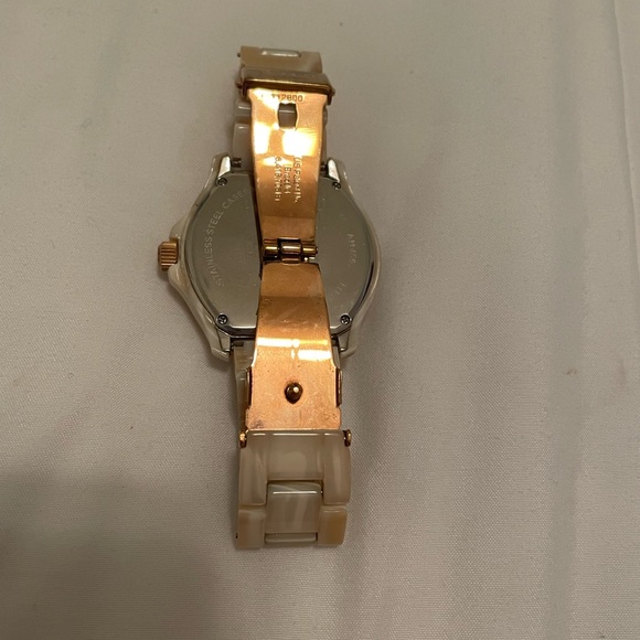 Cecile Multi-Function Rose Dial Horne Acetace Ladies Watch AM4558. - Picture 4 of 6